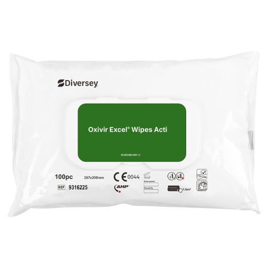 Overflatedesinfeksjon OXIVIR wipe (100)
