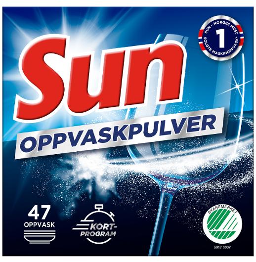Maskinoppvask SUN pulver 755gr