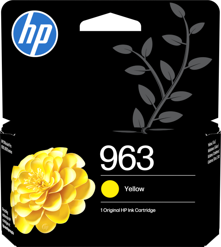 HP No963 yellow blekkpatron 3JA25AE#LS3