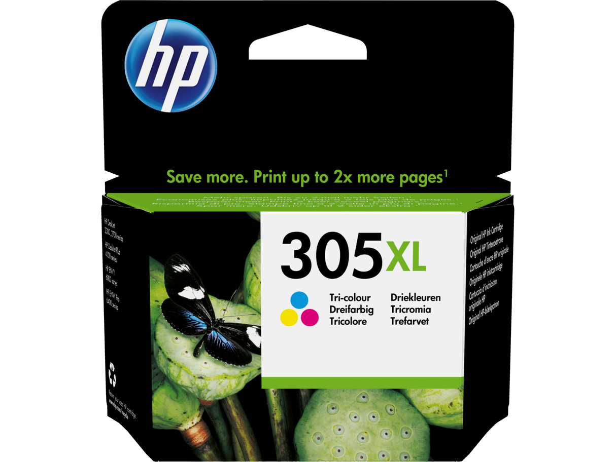 HP Blekk No305 XL (3 farger)