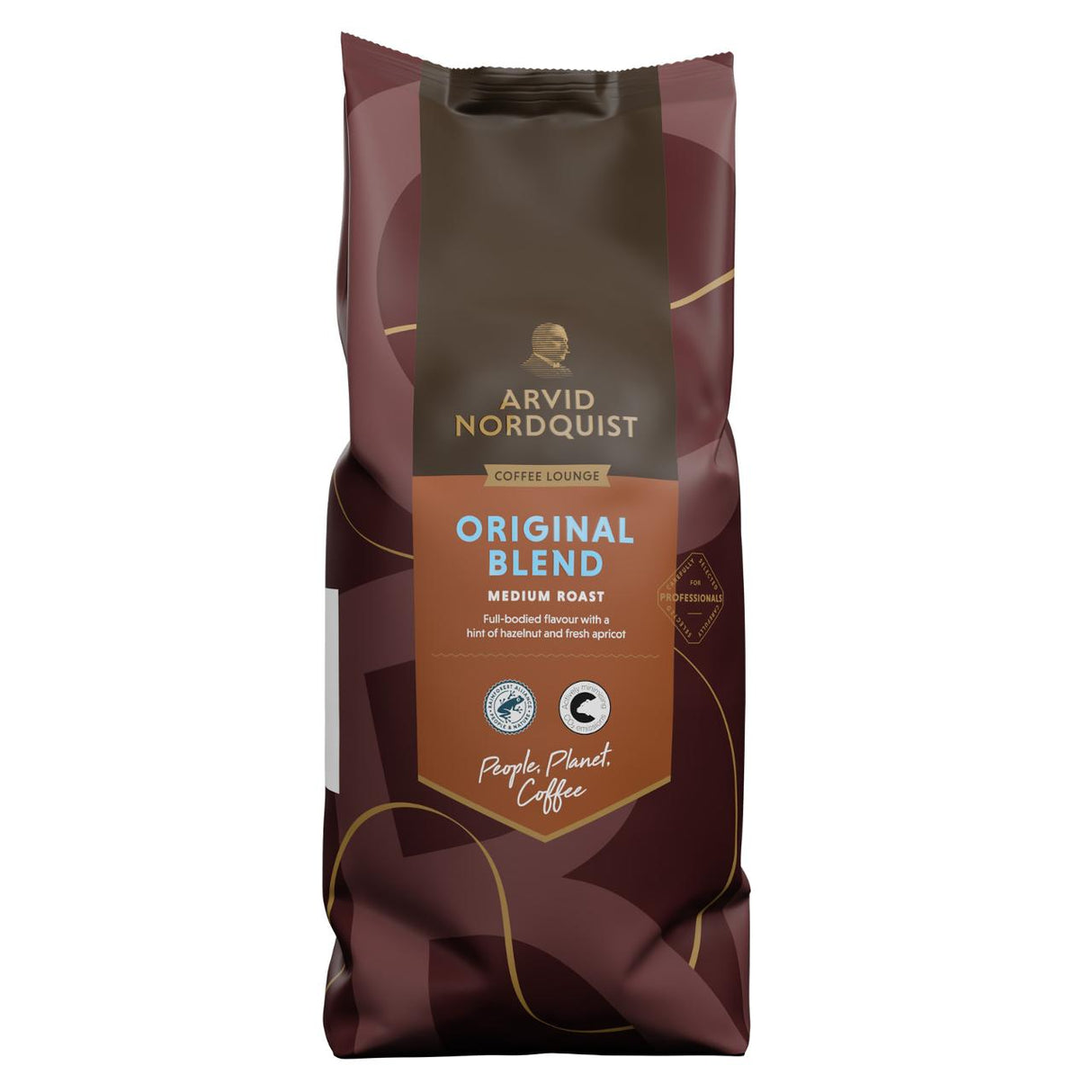 Kaffe ARVID N Orig blend hele bønner (6 poser á 1000g)