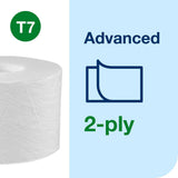 Toalettpapir TORK Adv 2L T7 94,3m (24 ruller)