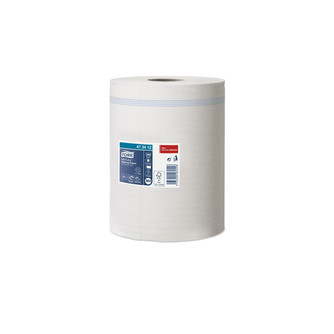 Tørkerull TORK ReflexPlus 1L QuickDry M4 (6 stk)