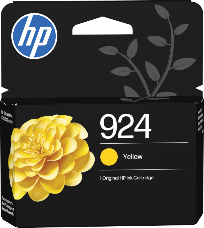 HP 924 Yellow blekkpatron 4K0U5NE#LS3