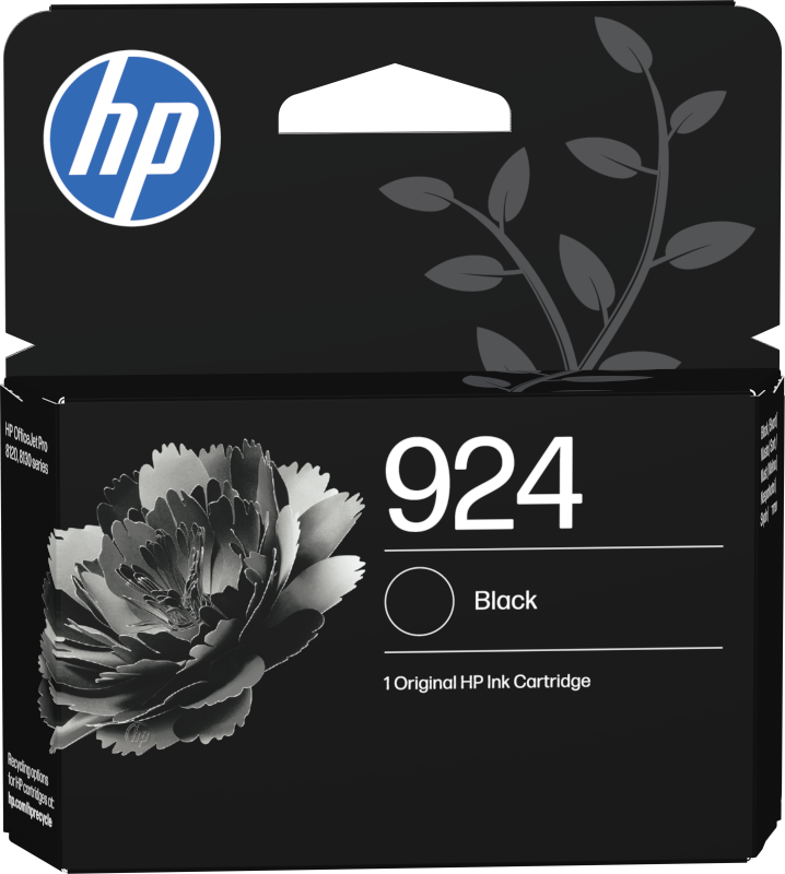 HP 924 sort blekkpatron 4K0U6NE#LS3