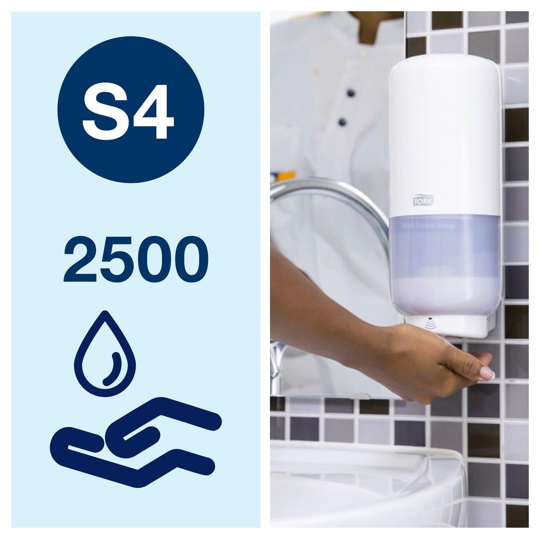 Skumsåpe TORK Luksus S4 1L (6 stk)