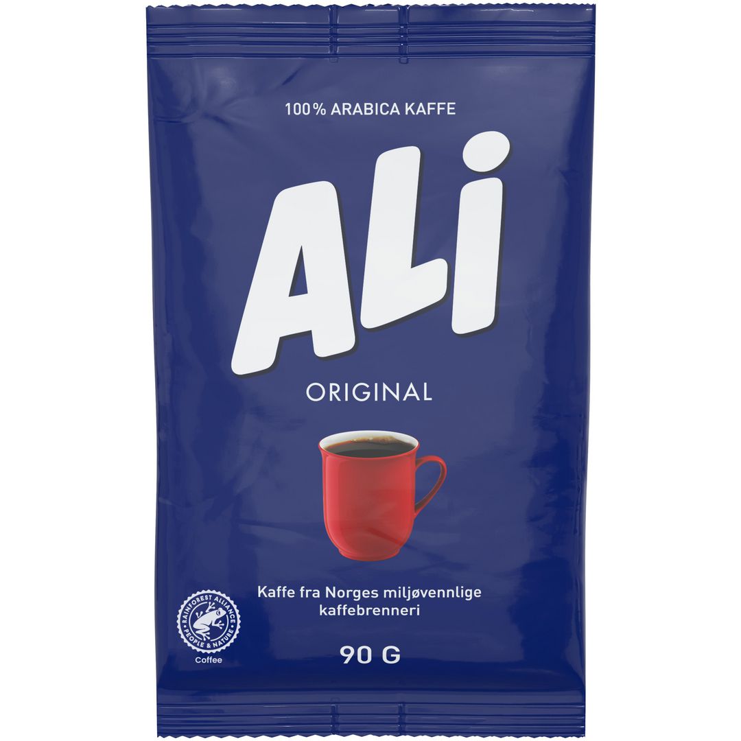 Kaffe ALI filtermalt (36 poser á 90g)