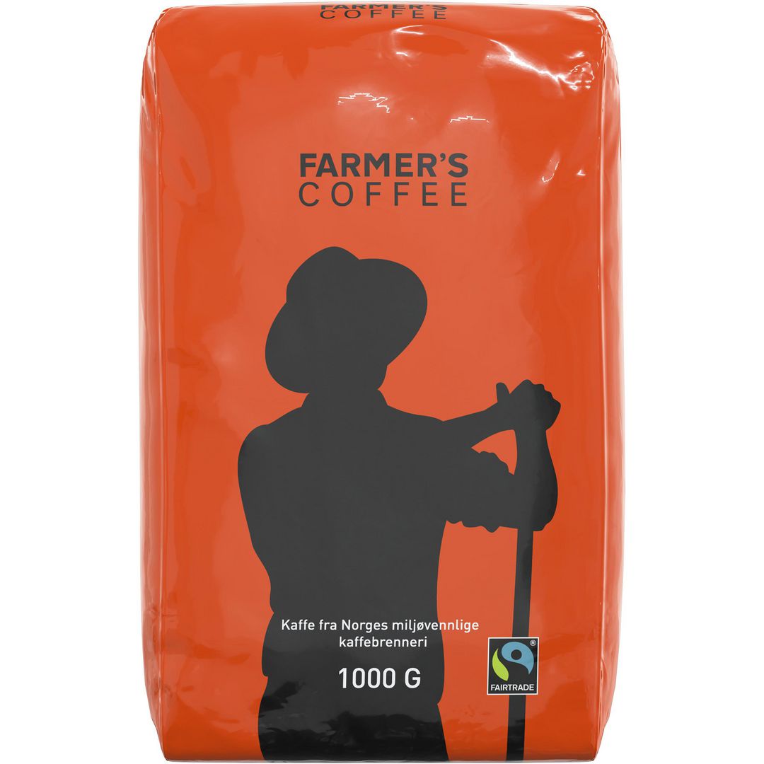 Kaffe FARMERS Fairtrade proff (9 poser á 1000g)