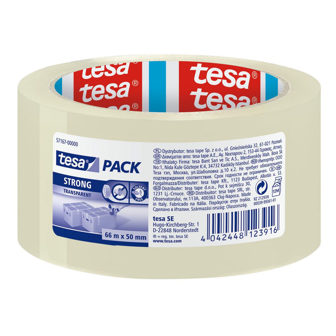 Emballasjetape TESA Strong 50mmx66m (6)