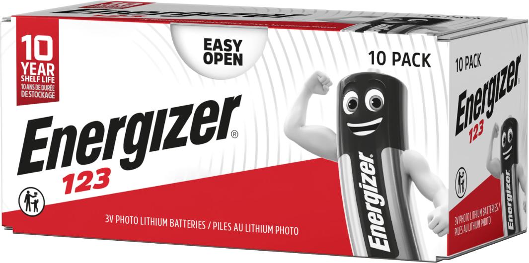 Batteri ENERGIZER Photo Lithium 123 (10)