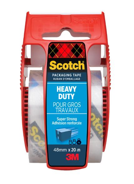 Emb.tape SCOTCH 50mmx20m med disp. klar