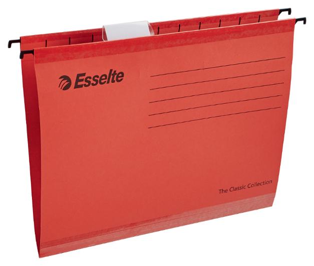 Hengemappe ESSELTE Standard A4 rød