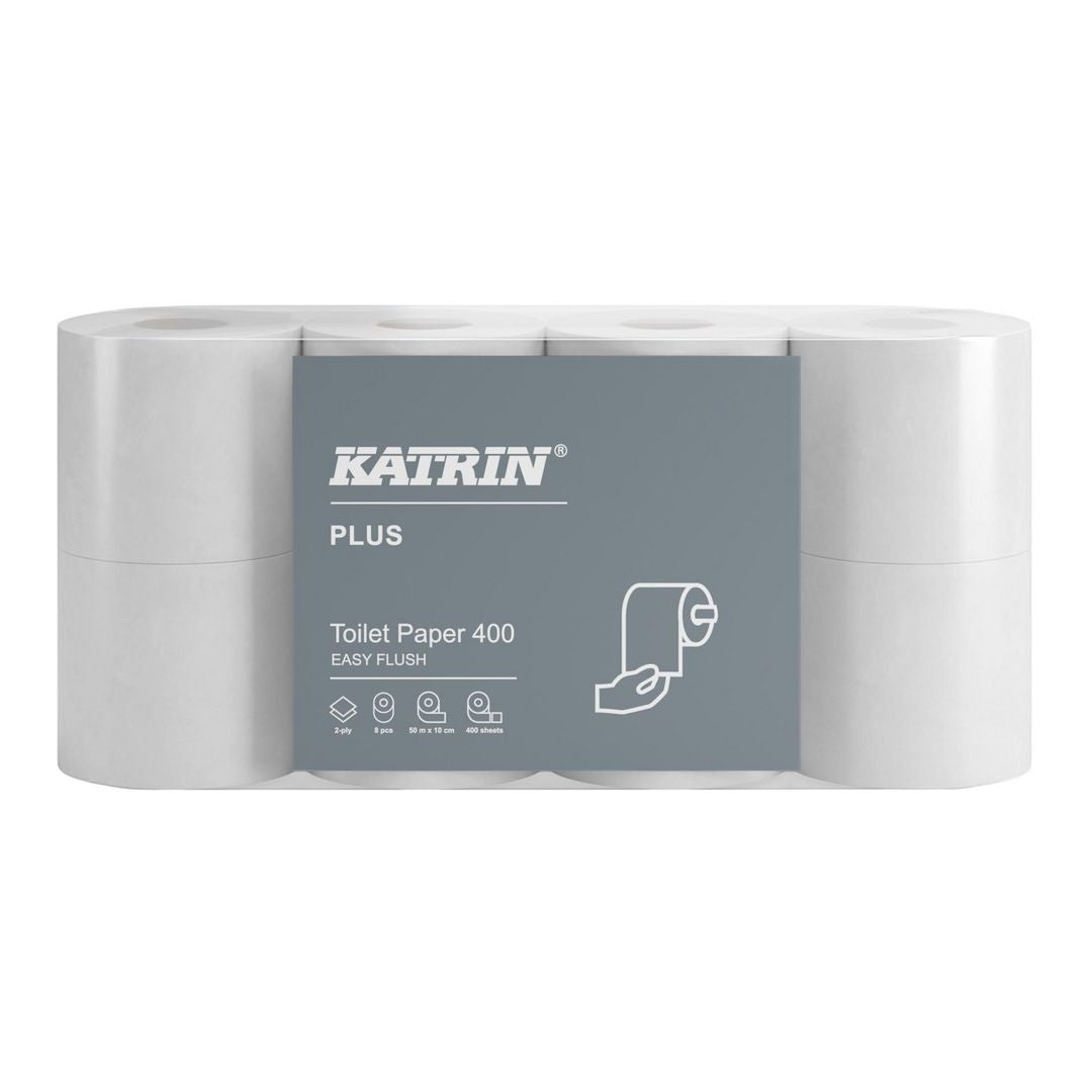 Toalettpapir KATRIN Plus 400 Easy F (40 ruller)