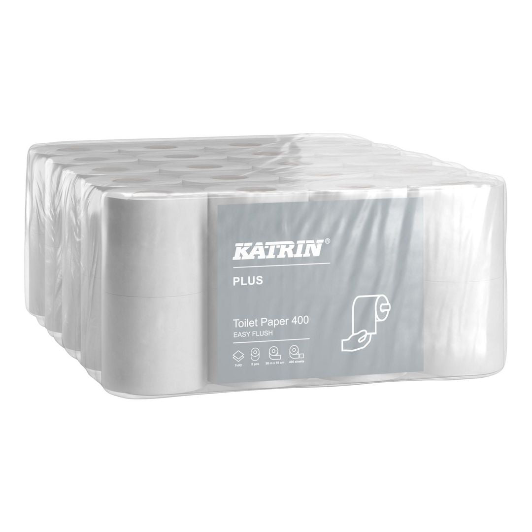 Toalettpapir KATRIN Plus 400 Easy F (40 ruller)