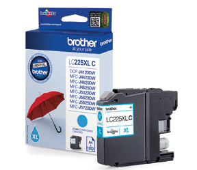 Brother LC225XLC cyan blekkpatron