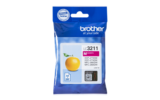 Brother LC3211M magenta blekkpatron