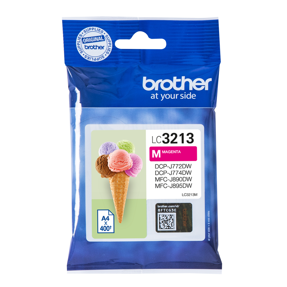 Brother LC3213M magenta blekkpatron