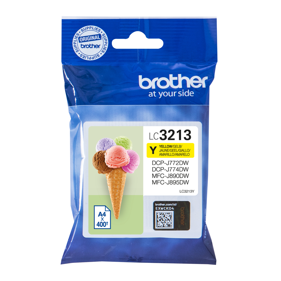 Brother LC3213Y yellow blekkpatron