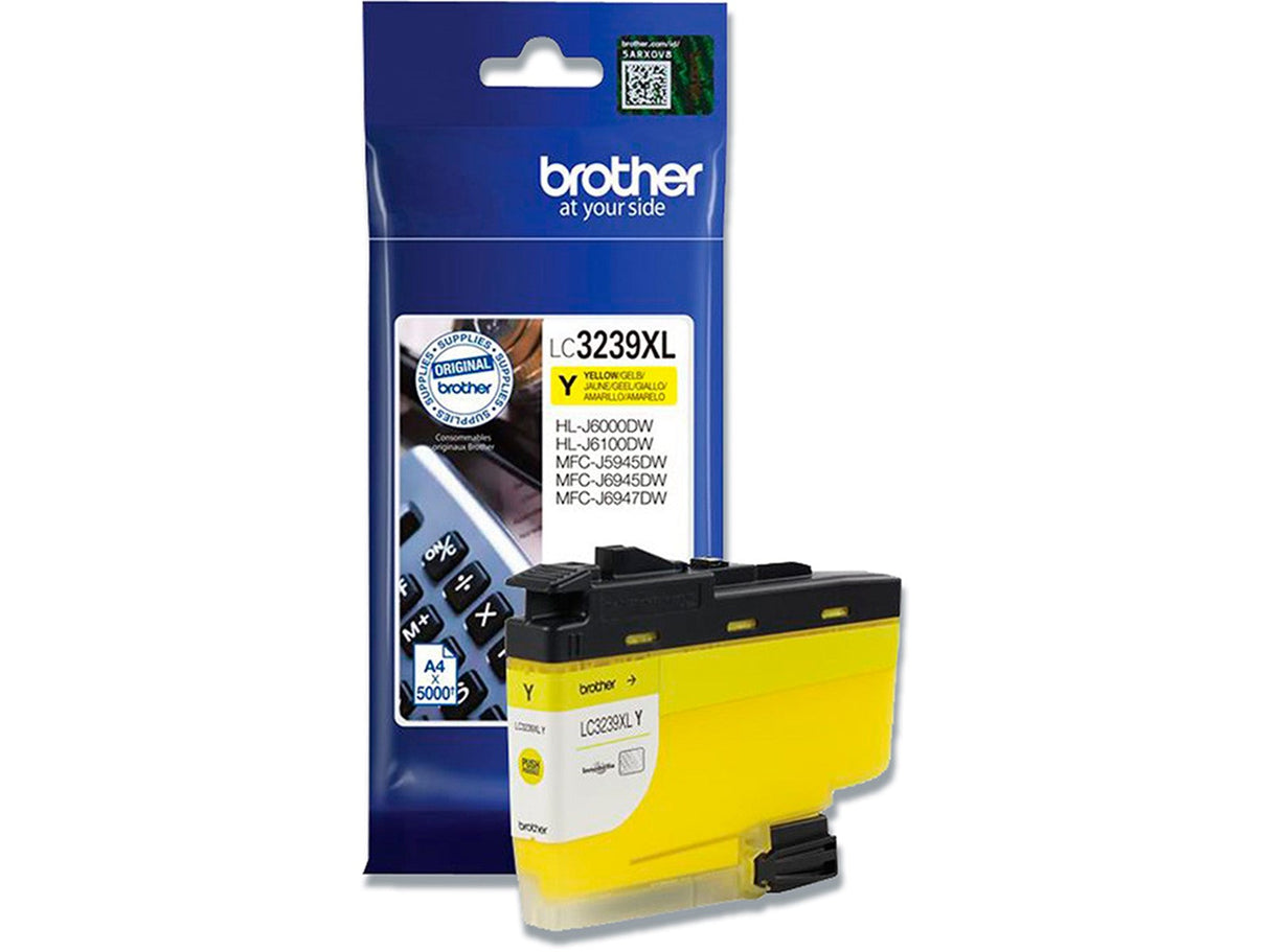 Brother LC3239XLY yellow blekkpatron