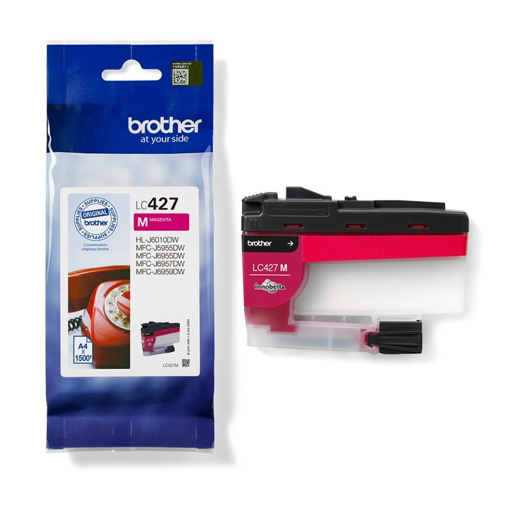 Brother LC427M magenta blekkpatron