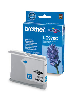 Brother LC970C cyan blekkpatron