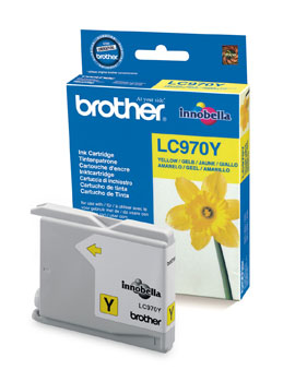 Brother LC970Y yellow blekkpatron