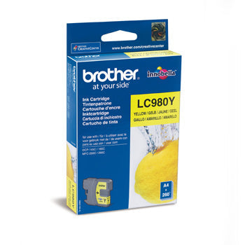 Brother LC980Y yellow blekkpatron