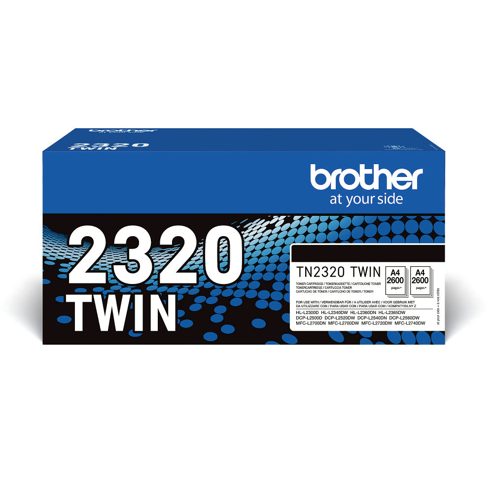 Brother TN2320TWIN sort toner