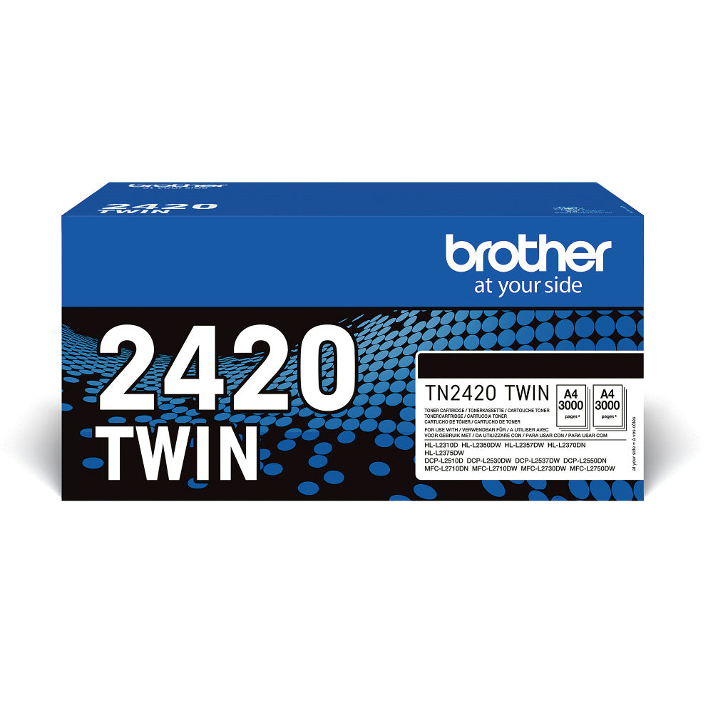 Brother TN2420TWIN sort toner