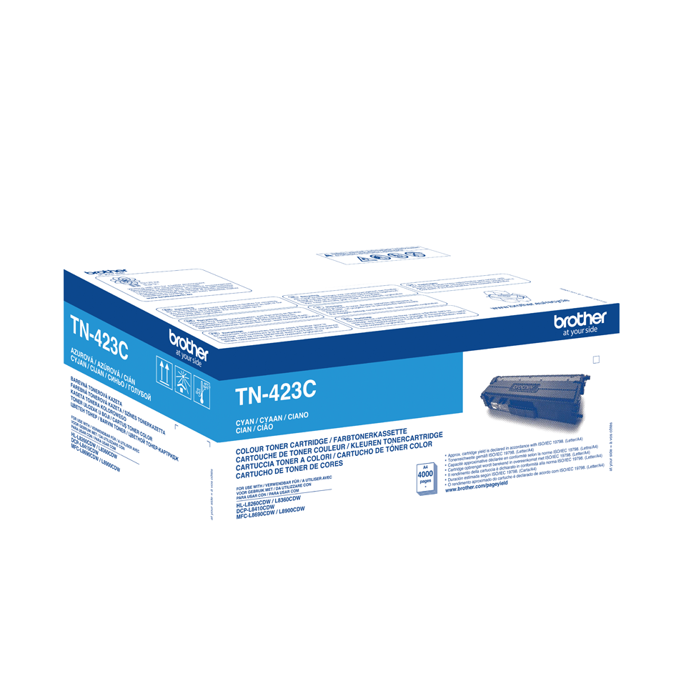 Brother HL-L8260CDW Cyan Toner 4K TN423C