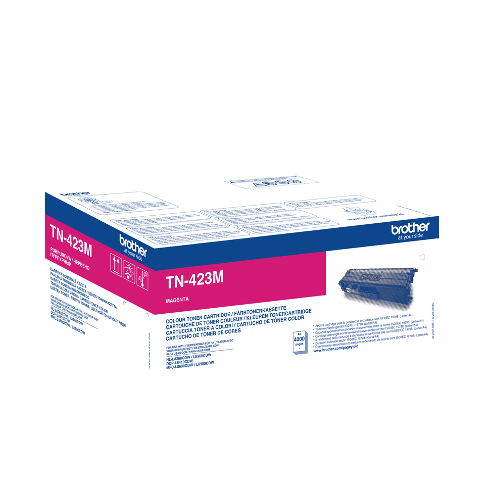 Brother HL-L8260CDW Magenta Toner 4K TN423M