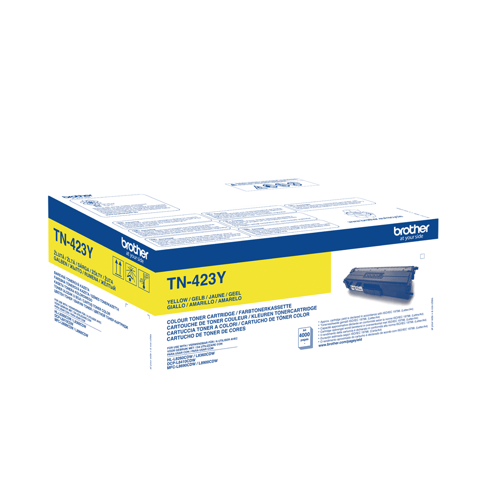Brother HL-L8260CDW Gul Toner 4K TN423Y