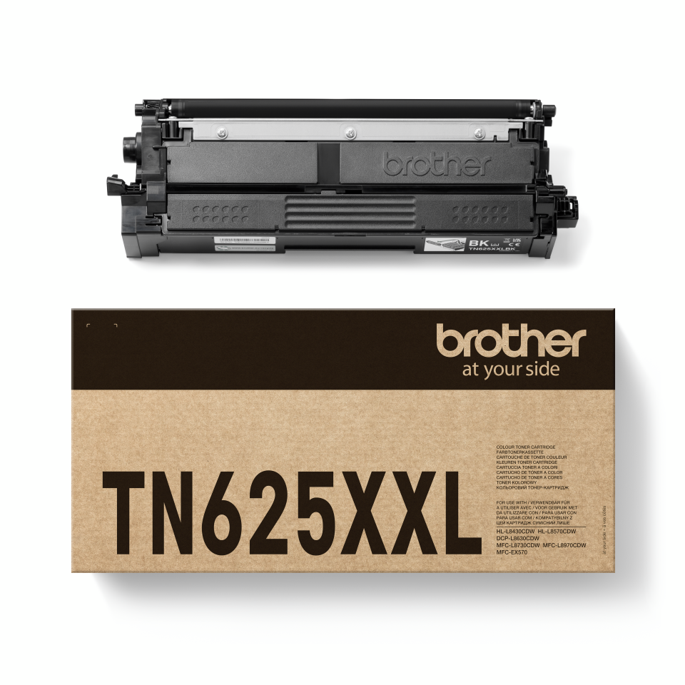 Brother TN625XXLBK Black Toner Super High Yield 7,5K