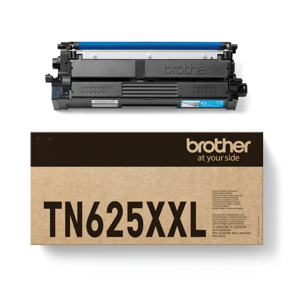 Brother TN625XXLC Cyan Toner Super High Yield 6,5K