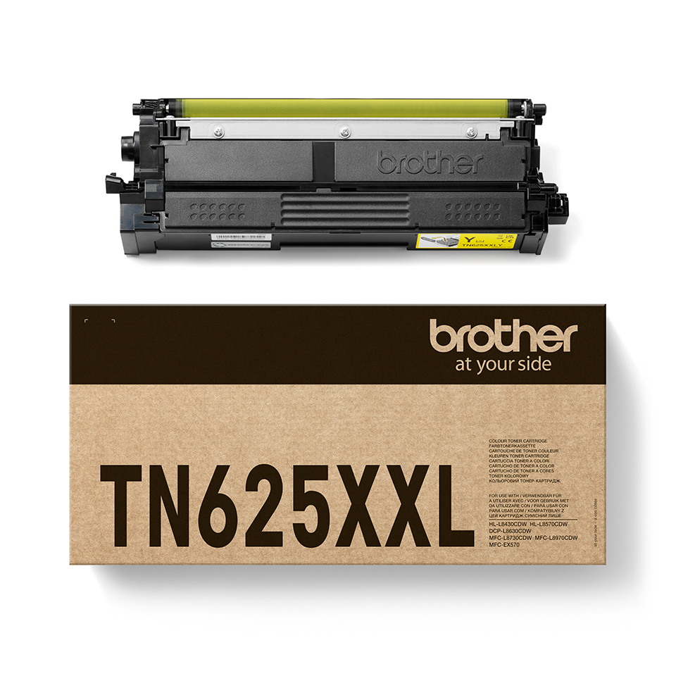 Brother TN625XXLY Yellow Toner Super High Yield 6,5K