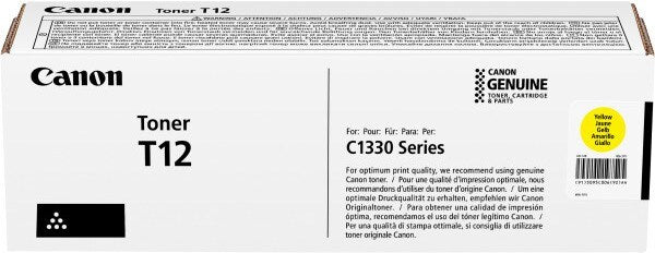 CANON TonerT12 Yellow Tonerkasett 5095C006
