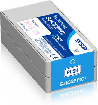 Epson C33S020602 cyan blekkpatron
