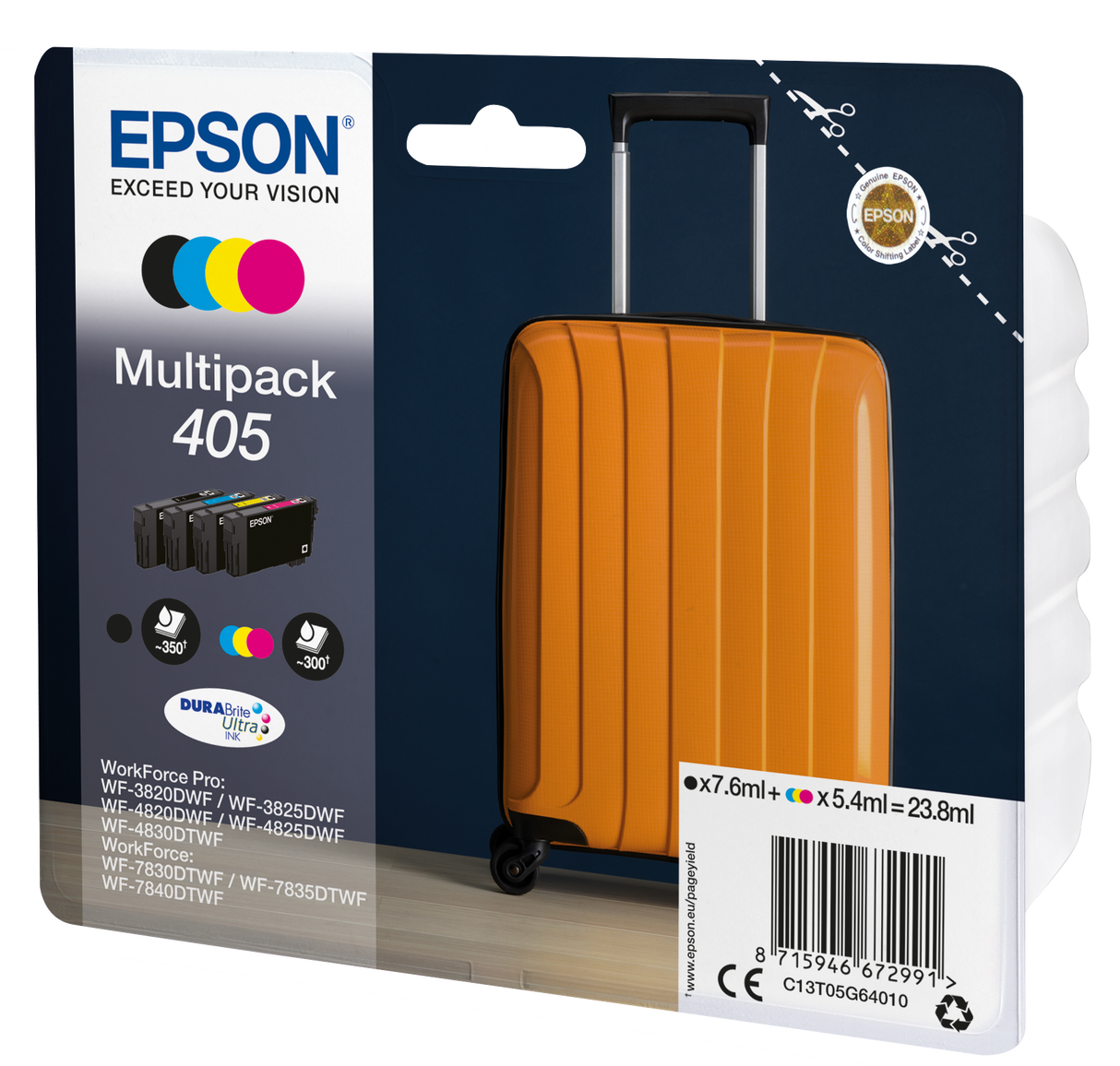 Epson C13T05G64010 cyan blekkpatron