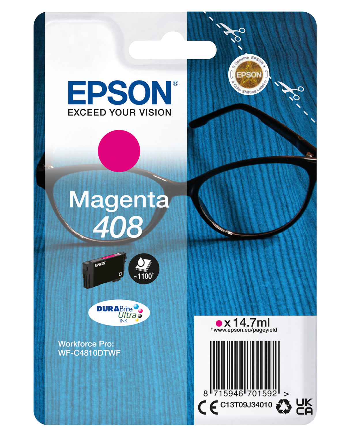 Epson C13T09J34010 magenta blekkpatron