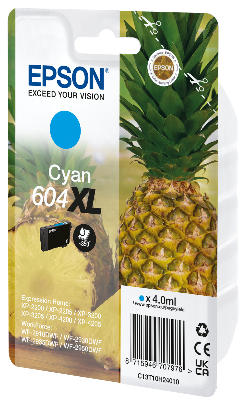 Epson C13T10H24020 cyan blekkpatron