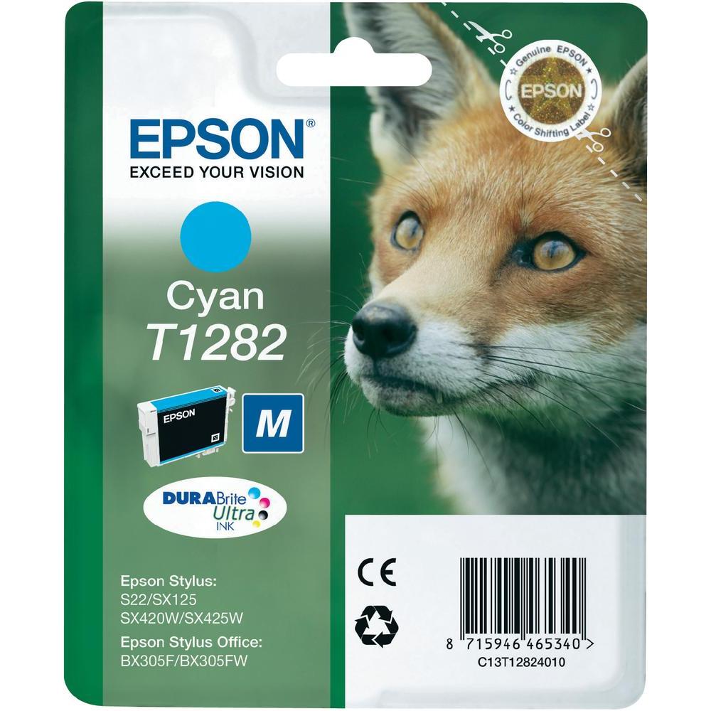 Epson C13T12824012 cyan blekkpatron