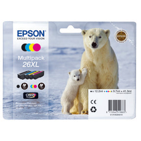 Epson C13T26364010 cyan blekkpatron
