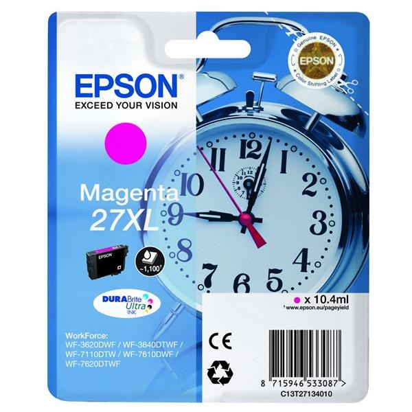 Epson C13T27134012 magenta blekkpatron