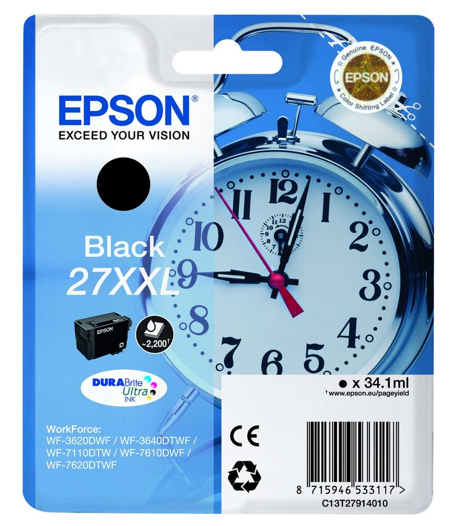 Epson C13T27914012 sort blekkpatron