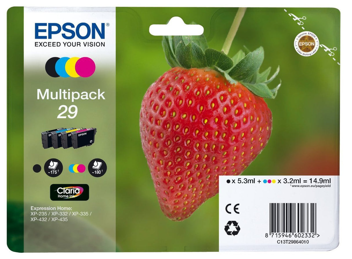 Epson C13T29864012 sort blekkpatron
