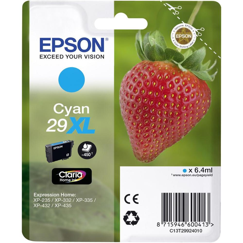 Epson C13T29924012 cyan blekkpatron