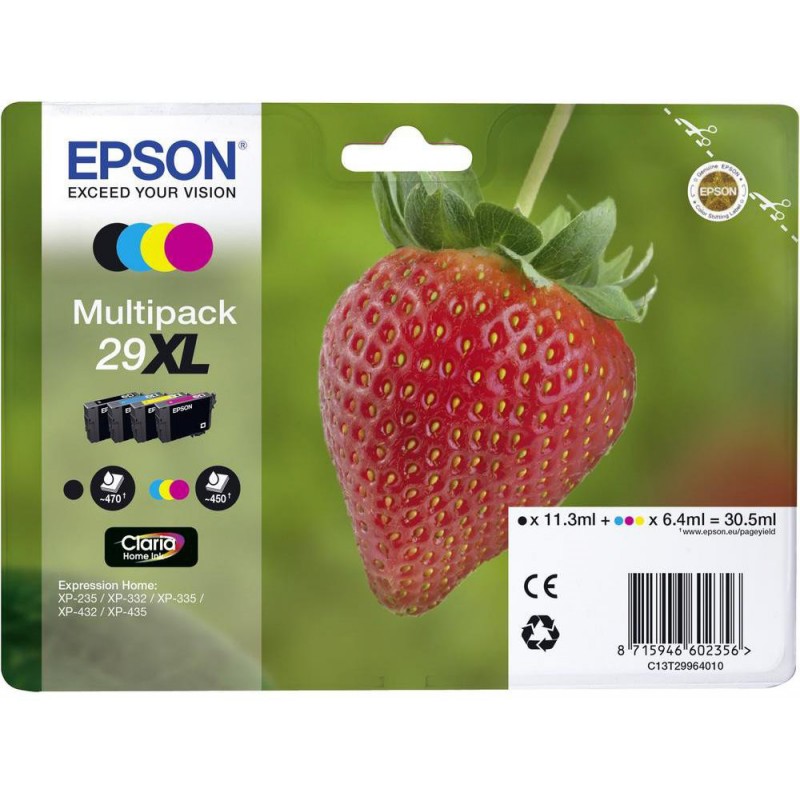 Epson C13T29964012 cyan blekkpatron