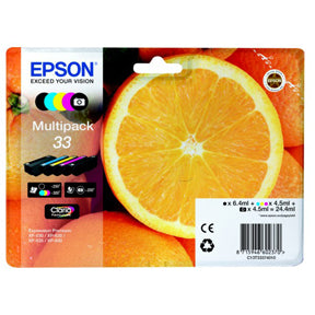 Epson C13T33374011 cyan blekkpatron