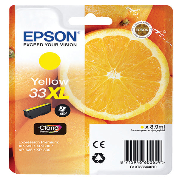 Epson C13T33644012 yellow blekkpatron