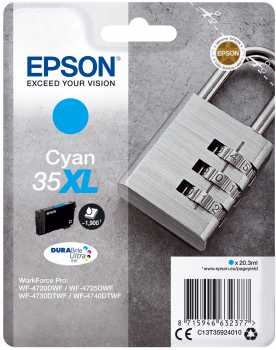 Epson C13T35924010 cyan blekkpatron